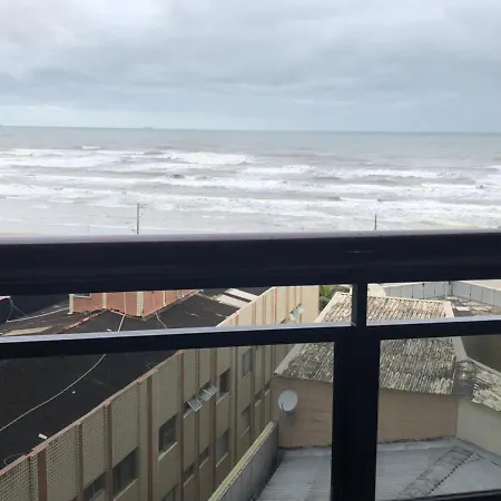 Apartamento Solar Vitoria Regia - Frente Mar Praia Grande  Exterior photo